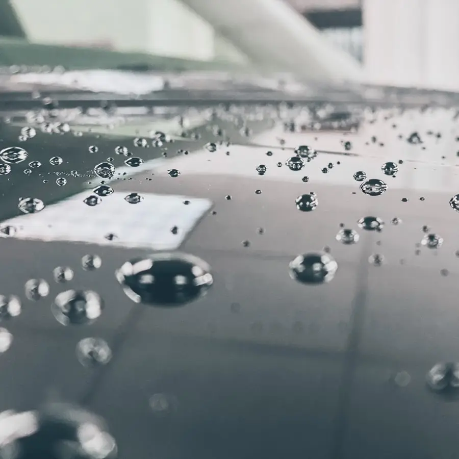 Car valeting process