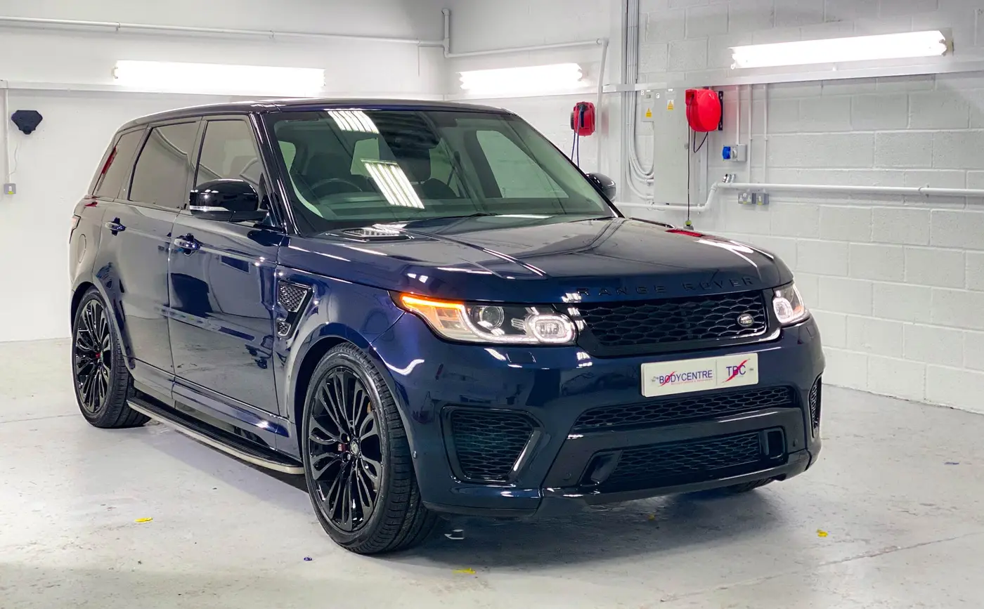 Range Rover getting PPF