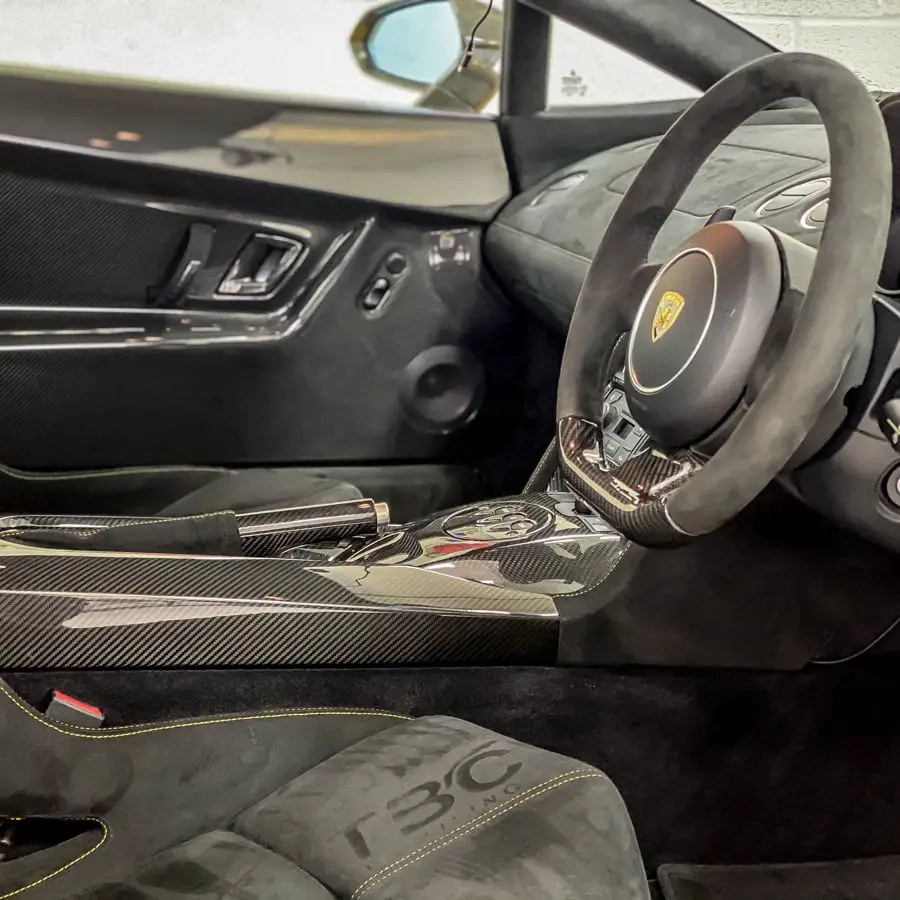 inside car after car valeting